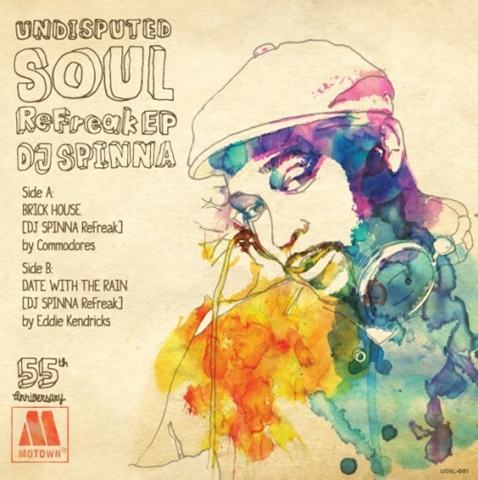 DJ SPINNA / DJスピナ / UNDISPUTED SOUL REFREAK EP "7 