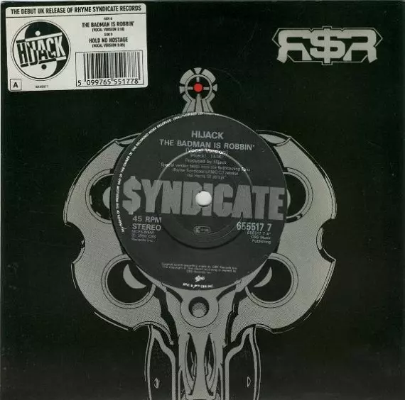 HI-JACK / THE BADMAN IS ROBBIN' -45'S-