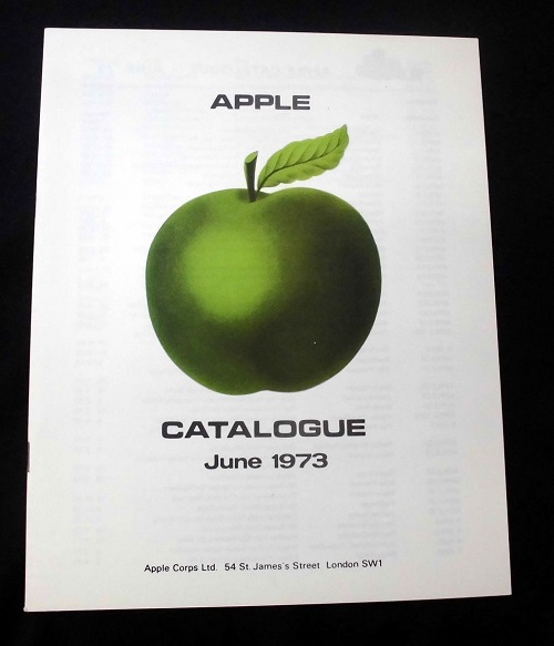 V.A. / APPLE CATALOGUE JUNE 1973