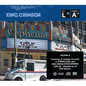 KING CRIMSON / キング・クリムゾン / LIVE AT THE ORHEUM: CD+DVD-AUDIO/VIDEO