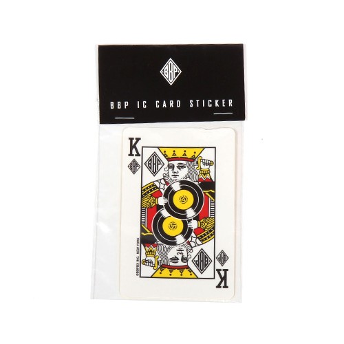 BBP / "KING OF VINYL" IC CARD STICKER