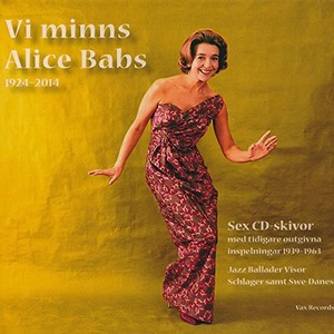 ALICE BABS / アリス・バブス / VI Minns Alice Babs(6CD)