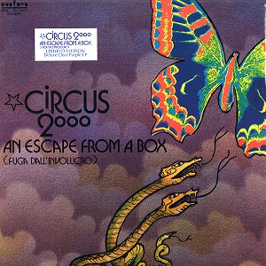 CIRCUS 2000 / ESCAPE FROM A BOX: LIMITED EDITION DELUXE CLEAR PURPLE LP - 180g LIMITED VINYL/REMASTER