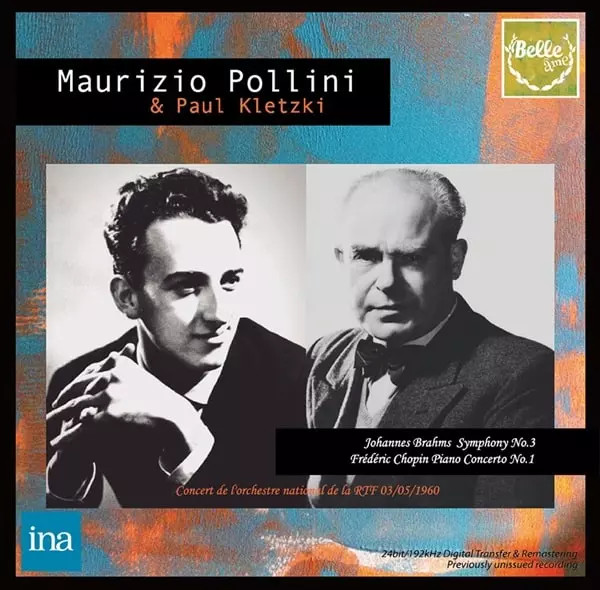 MAURIZIO POLLINI / マウリツィオ・ポリーニ / ショパン:ピアノ協奏曲第1番/ブラームス:交響曲第3番