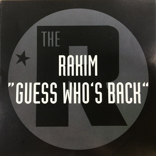 RAKIM / ラキム / GUESS WHO'S BACK - US PROMO CD SINGLE -