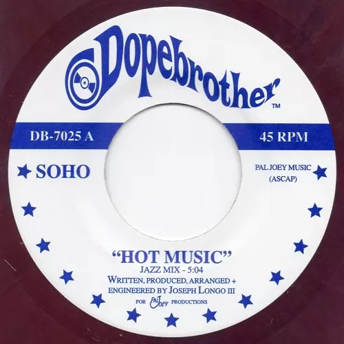 SOHO / EARTH PEOPLE / HOT MUSIC / DANCE (RANDOM COLOR VINYL) (7")