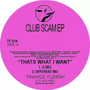 ANTHONY 'SHAKE' SHAKIR / CLUB SCAM EP(REISSUE)