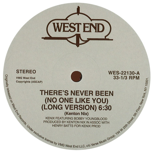 KENIX MUSIC FEAT. BOBBY YOUNGBLOOD / THERE'S NEVER BEEN (NO ONE LIKE YOU)