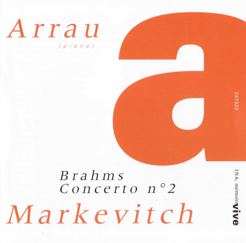CLAUDIO ARRAU / クラウディオ・アラウ / BRAHMS:PIANO CONCERTO NO.2