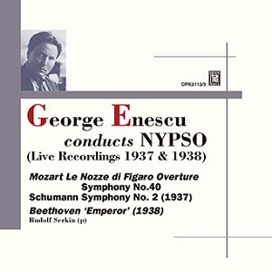 GEORGE ENESCU / ジョルジェ・エネスク / CONDUCTS NYPSO(1938-39)/MOZART,SCHUMANN,BEETHOVEN,ETC / エネスコ、ニューヨーク・フィルを振る