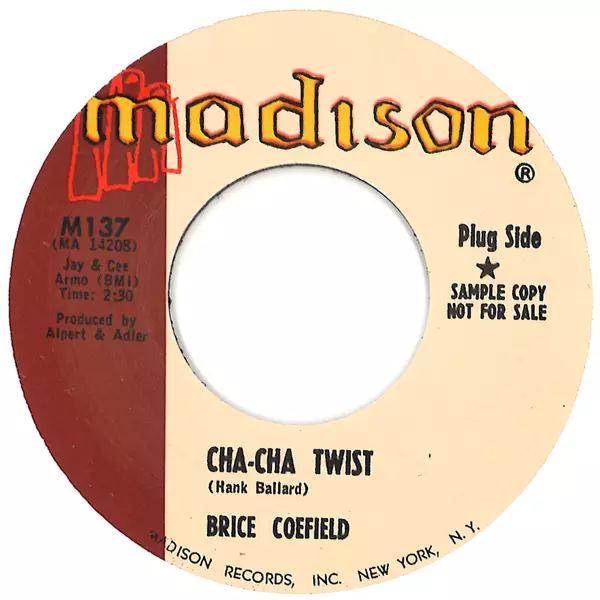 CHA CHA TWIST / TEMPTED (7")/BRICE COEFIELD ｜SOUL/BLUES/GOSPEL｜ディスクユニオン・オンラインショップ｜diskunion.net