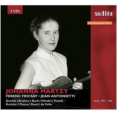 JOHANNA MARTZY / ヨハンナ・マルツィ / RADIO RECORDINGS; DVORAK:VIOLIN CONCERTO / BRAHMS:VIOLIN SONATA NO.1 / ETC