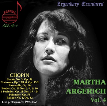 MARTHA ARGERICH / マルタ・アルゲリッチ / MARTHA ARGERICH VOL.4 (REC; 1955,1960&65)