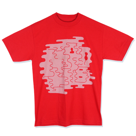 MADLIB / マッドリブ / SMOKED OUT T-SHIRT RED - L
