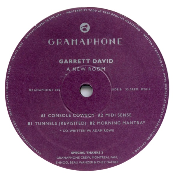 GARRETT DAVID / NEW ROOM