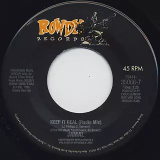 JAMAL (HIPHOP) / KEEP IT REAL -45S-