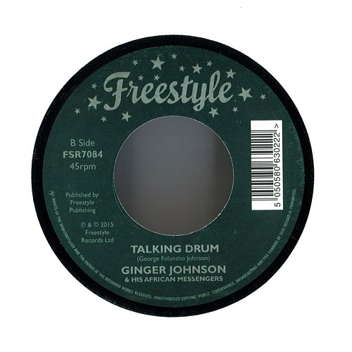 GINGER JOHNSON / ジンジャー・ジョンソン / I JOOL OMO /  TALKING DRUM