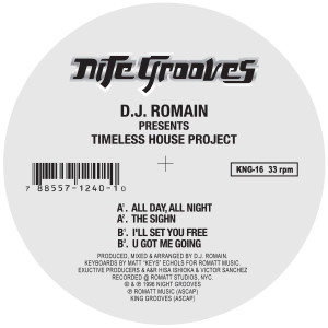 DJ ROMAIN / TIMELESS HOUSE PROJECT(REISSUE)