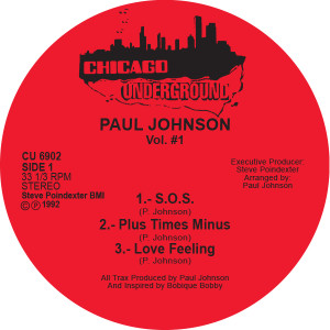 PAUL JOHNSON / ポール・ジョンソン(CHICAGO) / VOL.1(REISSUE)