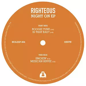 U.F.Oの矢部 直とDJ QUIETSTORMによる奇跡のユニット、RIGHTEOUSによる