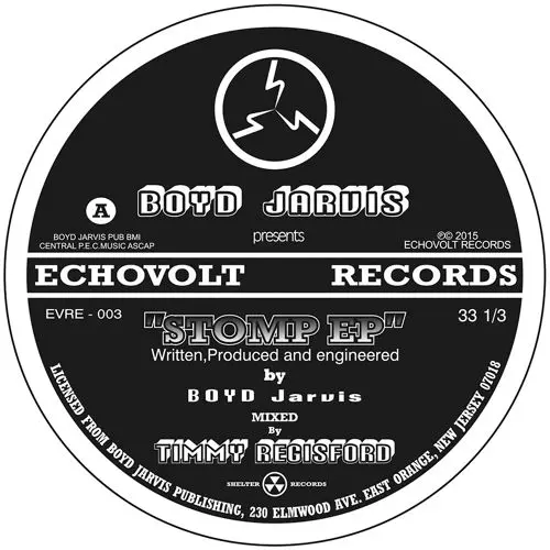 BOYD JARVIS / ボイド・ジャービス / STOMP EP