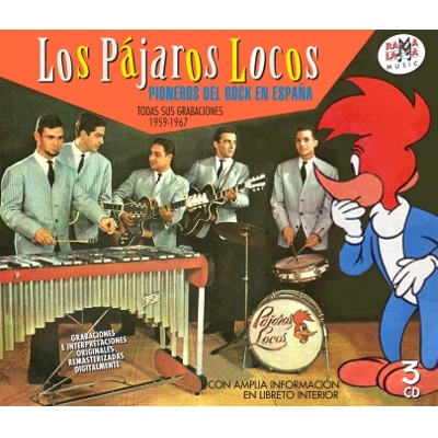 LOS PAJAROS LOCOS / ロス・パハロス・ロコス / TODAS SUS GRABACIONES (1959-1967)