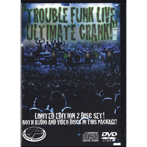 TROUBLE FUNK / トラブル・ファンク / TROUBLE FUNK LIVE: ULTIMATE CRANK (CD-R + DVD-R)