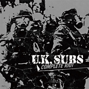U.K. SUBS / COMPLETE RIOT (CLEAR VINYL LP)