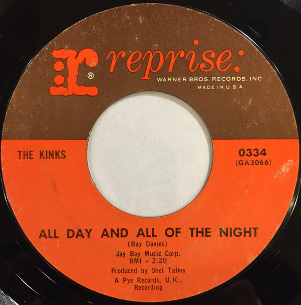 KINKS / キンクス / ALL DAY AND ALL OF THE NIGHT