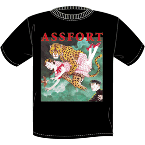 ASSFORT / L/ASSFORT FREE PUNK CUSTOMIZE KIT T SHIRT BLACK