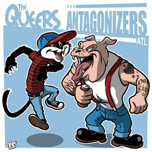 QUEERS / ANTAGONIZERS ATL / BEYOND THE DIRTY SOUTH VALLEY (7")