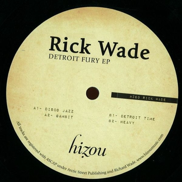 RICK WADE / リック・ウェイド / DETROIT FURY EP