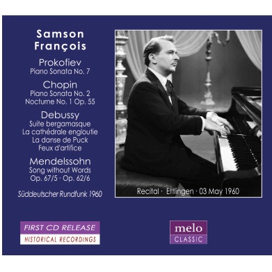 SAMSON FRANCOIS / サンソン・フランソワ / PROKOFIEV:PIANO SONATA NO.7 / CHOPIN: PIANO SONATA NO.2 / DEBUSSY: SUITE BERGAMASQUE / ETC