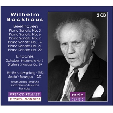 WILHELM BACKHAUS / ヴィルヘルム・バックハウス / BEETHOVEN:PIANO SONATAS NOS.3,6,7,14,21&29 / SCHUBERT:IMPROMPTU, BRAHMS: 3 WALTZ