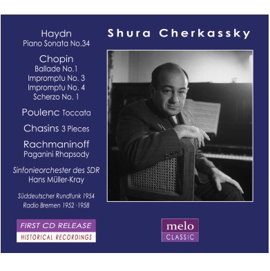 SHURA CHERKASSKY / シューラ・チェルカスキー / HAYDN:PIANO SONATA / CHOPIN:PIANO WORKS / POULENC:TOCCATA / RACHMANINOV:PAGANINI RHAPSODY