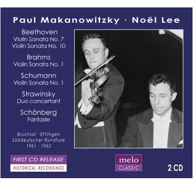 PAUL MAKANOWITZKY / ポール・マカノヴィツキー / BEETHOVEN / BRAHMS / SCHUMANN / STRAVINSKY / SCHONBERG