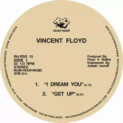 洋楽 VINCENT FLOYD / RYDIMS Vincent Floyd Featuring Chan – Your Eyes – Vinyl (12