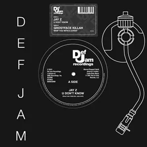 JAY-Z / GHOSTFACE KILLAH / U DON'T KNOW / WHIP YOU WITH A STRAP "7"