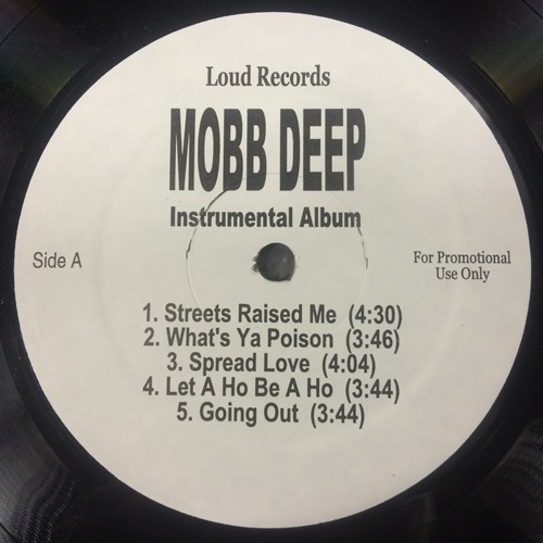 MOBB DEEP / モブ・ディープ / MURDA MUZIK INTRUMENTAL ALBUM - US ORIGINAL PROMO PRESS -