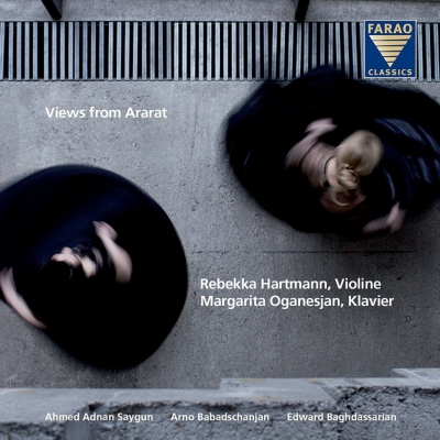 REBEKKA HARTMANN / レベッカ・ハルトマン / VIEWS FROM ARARAT - VIOLIN WORKS OF ARMENIA & TURKISH