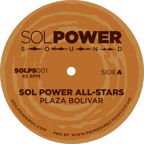 SOL POWER ALL-STARS / ソル・パワー・オールスターズ / PLAZA BOLIVAR EP