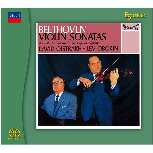 DAVID OISTRAKH / ダヴィド・オイストラフ / BEETHOVEN: VIOLIN SONATAS NOS.5 & 9 (SACD) / ベートーヴェン: ヴァイオリン・ソナタ第5番 & 第9番 (SACD)