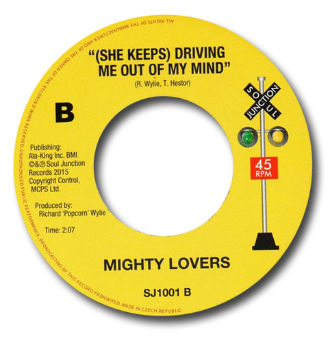 MIGHTY LOVERS / マイティ・ラヴァーズ / AIN'T GONNA RUN NO MORE / (SHE KEEPS) DRIVING ME OUT OF MY MIND (7")
