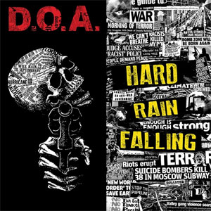 D.O.A. / ディーオーエー / HARD RAIN FALLING (LP)