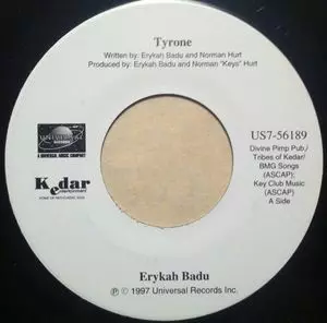 ERYKAH BADU / エリカ・バドゥ / TYRONE / ON & ON -US 45'S-