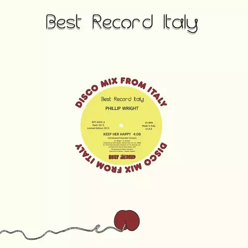 PHILLIP WRIGHT / フィリップ・ライト / KEEP HER HAPPY (12")