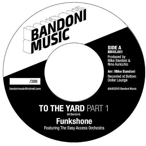 FUNKSHONE / ファンクション / TO THE YARD PARTS (7")