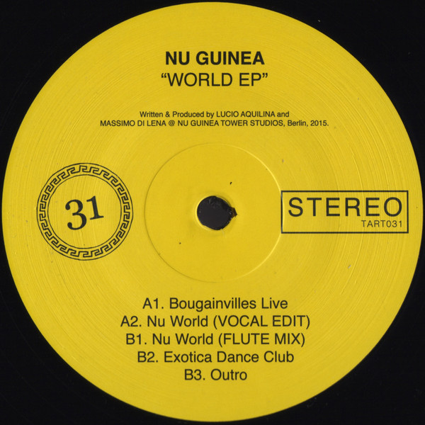 NU GUINEA / ニュー・ギニア / WORLD EP
