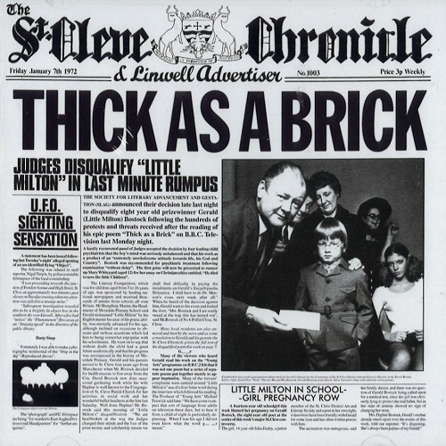 JETHRO TULL / ジェスロ・タル / THICK AS A BRICK: THE STEVEN WILSON 2012 STEREO REMIX