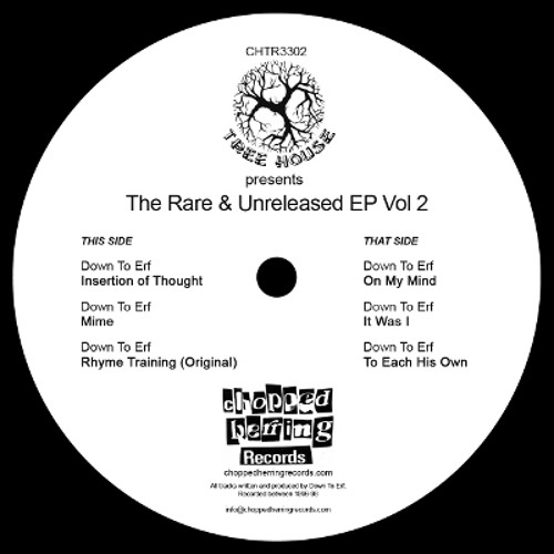 V.A. (TREE HOUSE) / TREE HOUSE PRESENTS THE RARE & UNRELEASED EP VOL. 2